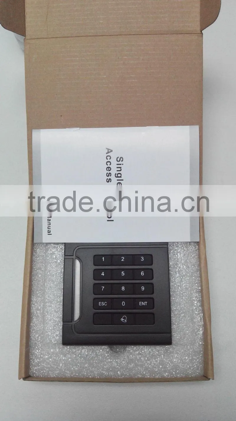 EM ID 125Khz 13.56Mhz RFID security door access control card reader with keypad