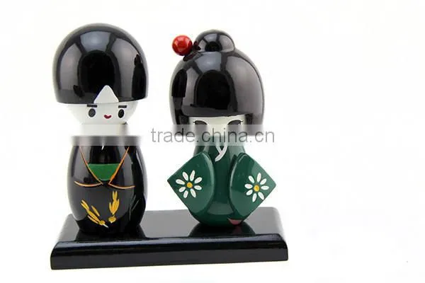 wooden handmade craft doll