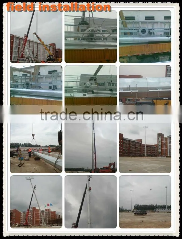 High Mast Lamp Pole