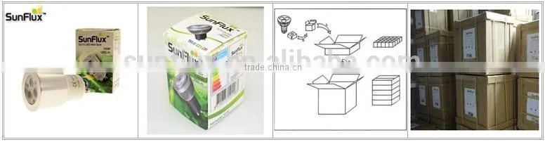 3w high cri 95 led diamter 35mm gu10 led bulb