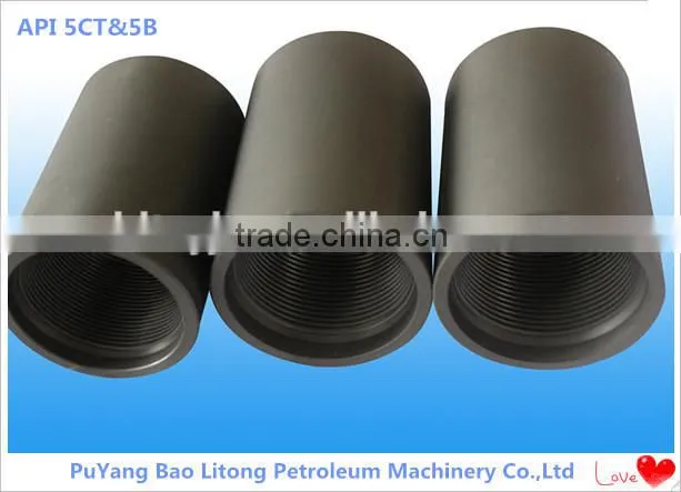 Good quality! API 5ct 3-1/2" N80 casing and tubing collars NUE/EUE