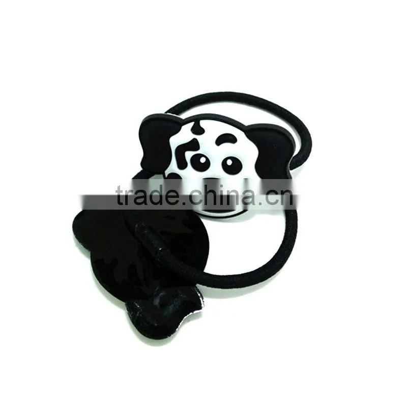 Santa Claus design PVC custom hair band with cartoon