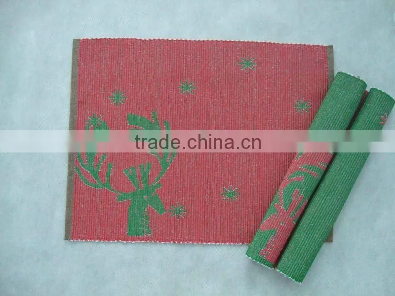 X-MAX RIBBED POLYCOTTON PLACE MAT