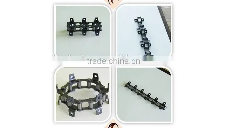 Agricultural chains with attachments combine chains ZGS38/ZGS38F1