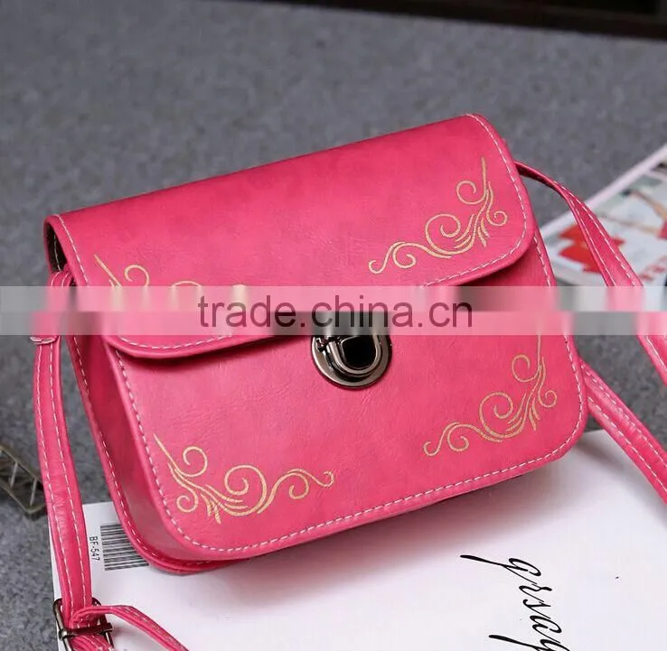 2015 Fashion women's bag wholesale women shoulder long strip bag