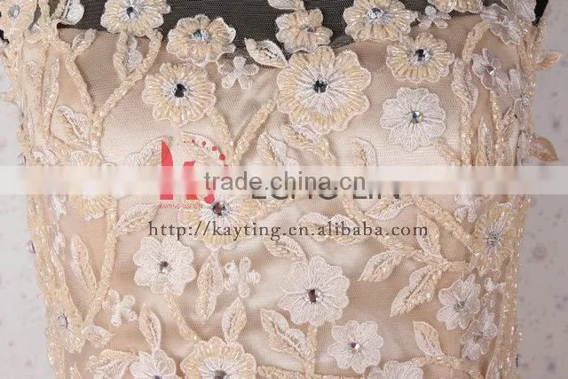 Graceful Applique Pink Long Prom Dress Real Sample Bridesmaid Dresss Pattern