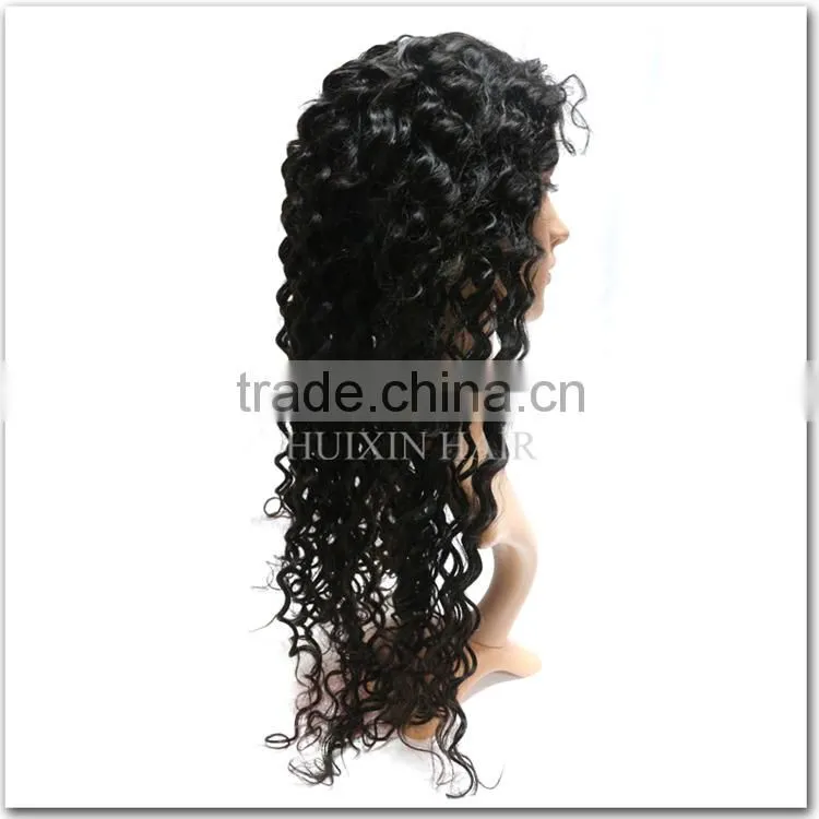 Full Lace Human Hair Wigs For Black Women Curly Human Hair