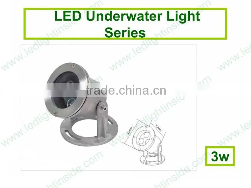 IP68 swimming led pool light 9w