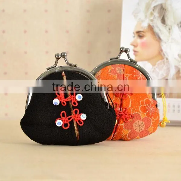 2014 Fashion Lovely Chinese Style Hasp Lucky Cat Coin Wallet Wholesale ZTMZ-CW013