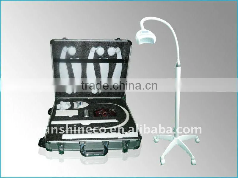 teeth whitening light / mobile package/ laser light/ portable dental unit/new dental product
