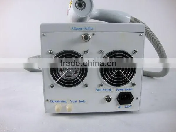 Video guide Long pulse Q-switch nd yag laser machine tattoo removal