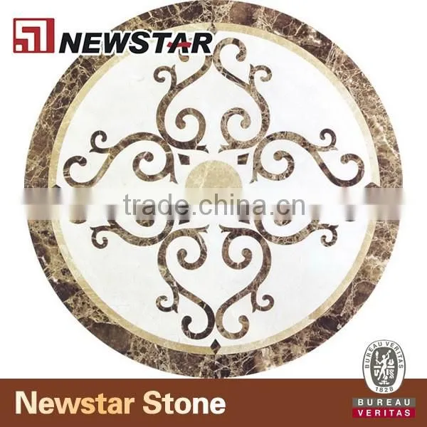 Newstar classical flooring marble medallion