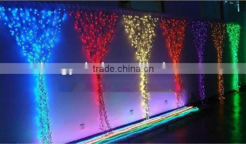 LED waterfall light , string light , curtain light