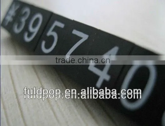 Aluminum price tag