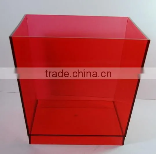 oval shape smirnoff acrylic led ice bucket for wholesale