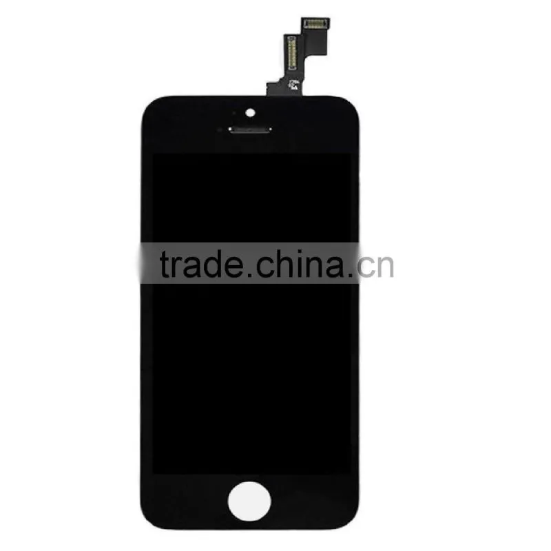 hot sale!!! High quality mobile phone lcd for iphone 5, for iphone 5 lcd touch screen digitizer