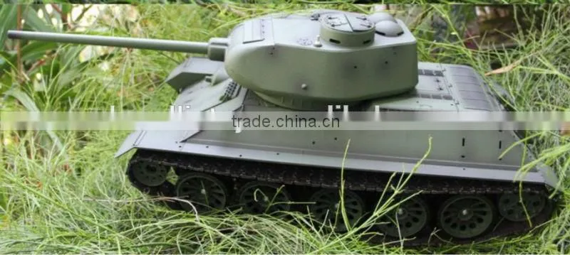 2.4 GHz 1/16 Russian T34 RC Tank with 6mm BB shot function