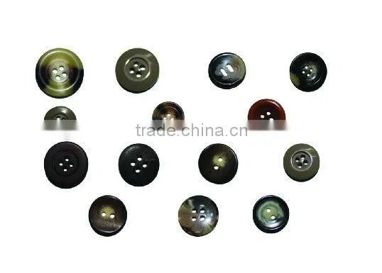 attractive resin bright red emerald color button for garments