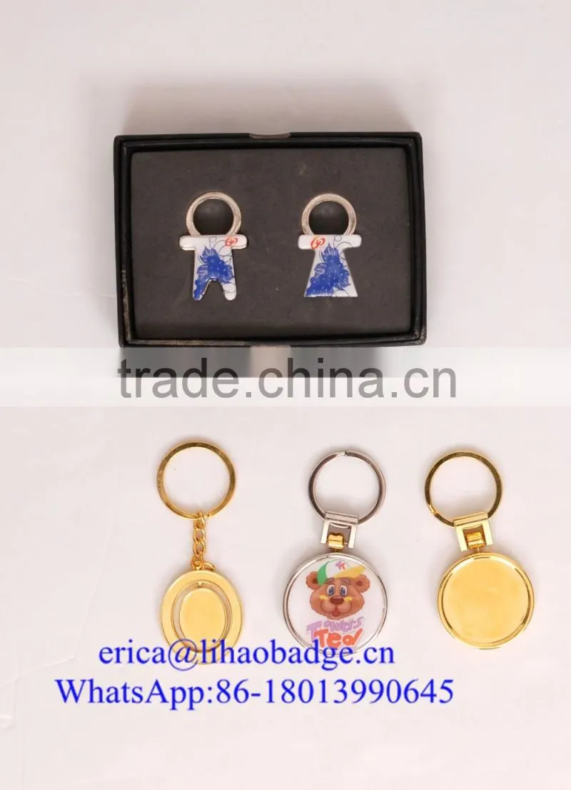 Promotional Zinc Alloy Keyrings Metal Key holders
