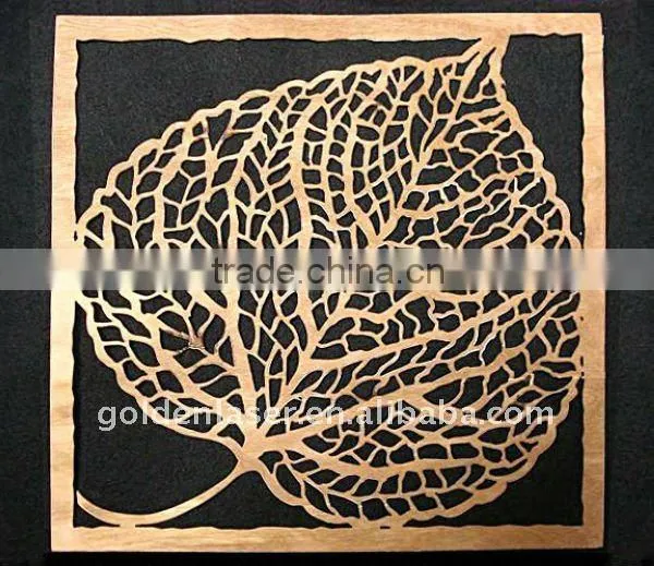 Laser Cutting Wood Veneer for Inlays/Crafts