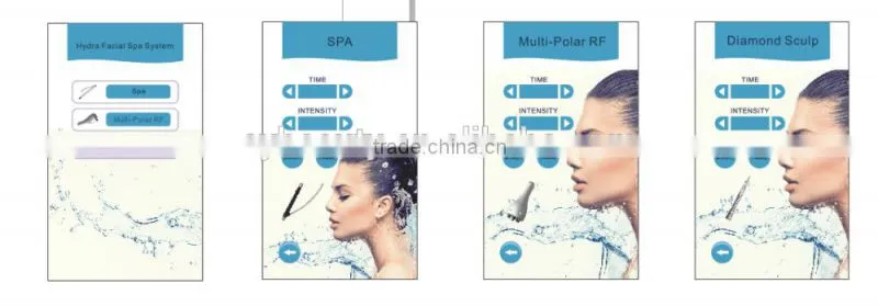 AYJ-X10 ayplus new invention oxygen spa dermabrasion equipment