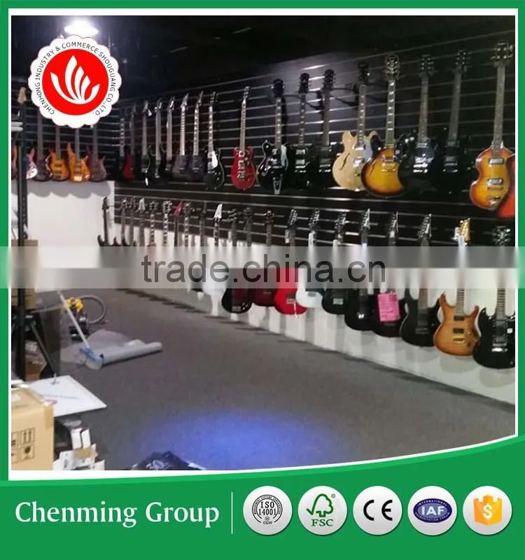 melamine slotted MDF panels