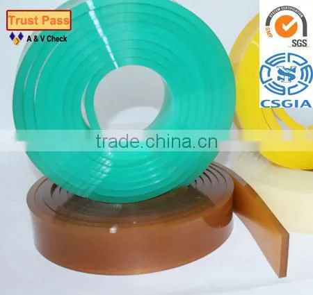 50X9mm squegee material plastic silk ribbon roll for screen printing