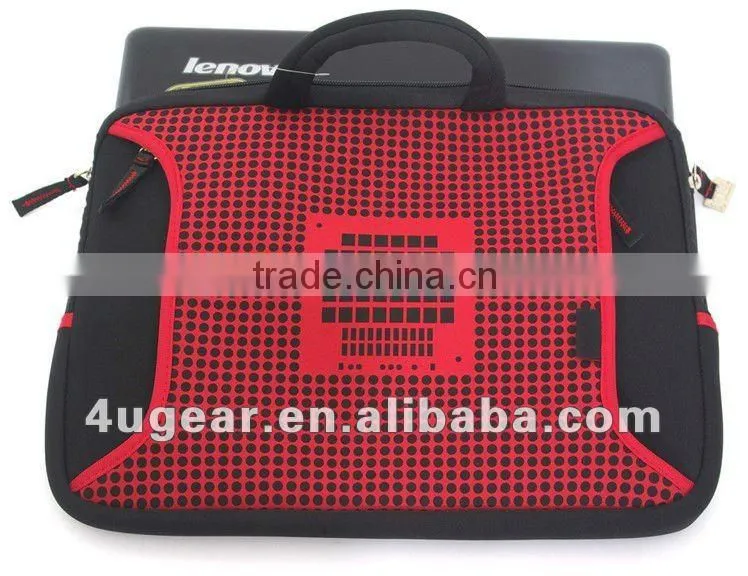 Duraable 7 inch neoprene laptop sleeve with handle