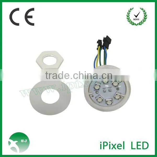 6pcs high bright ucs2903 smd5050 45mm pixel led point light