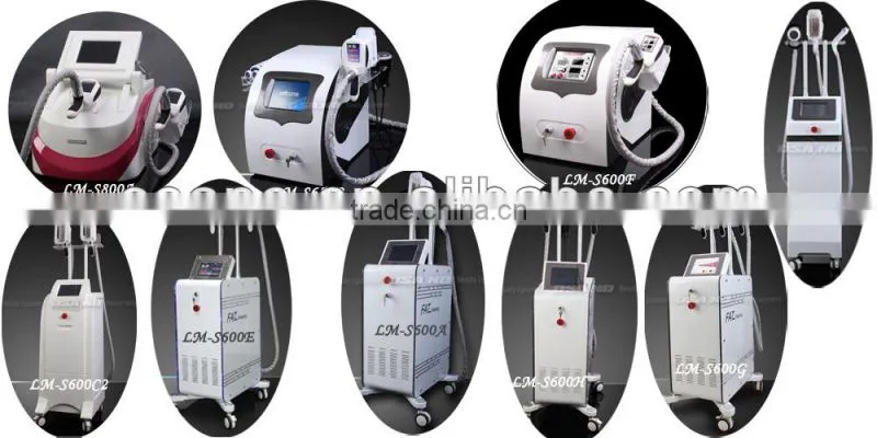 Professional Multifunctional Fat freeze Body Slimming fat loss Machine Cryo Lipo+Cativation+Bipolar RF with Cooling Plate