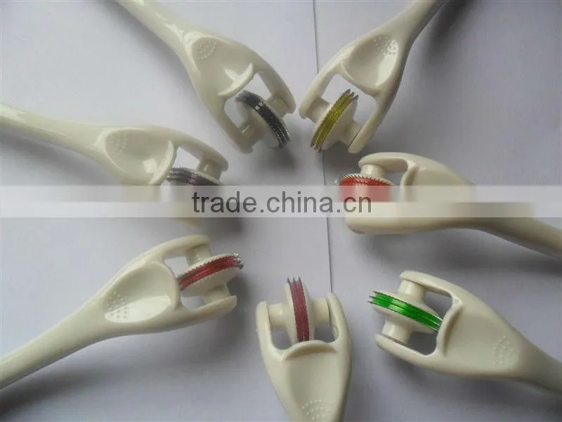 360 Degree Rotation Derma roller can be rotating head or fixed head at will