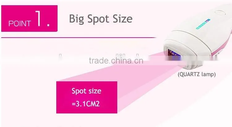 DEESS small portable ipl laser permanent hair remover with changeable filters 95000 flashes for each filter