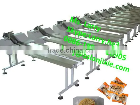 high efficiency biscuit stacking machine/mooncake stacking machine