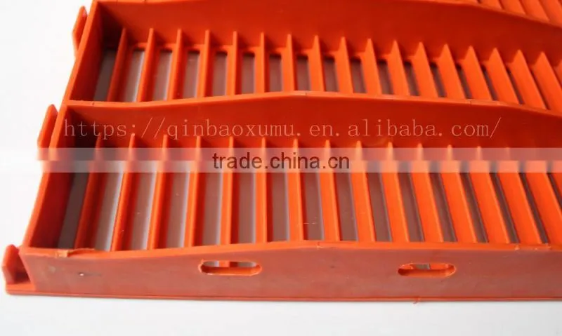 Plastic slatted floor for livestock farming/hot sale plastic slatted floor