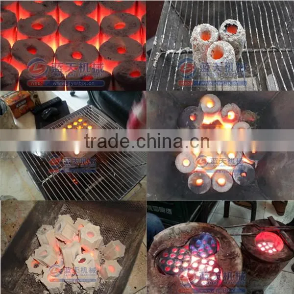 Automatic Shaping Hardwood Lump Charcoal Briquette Press Machine