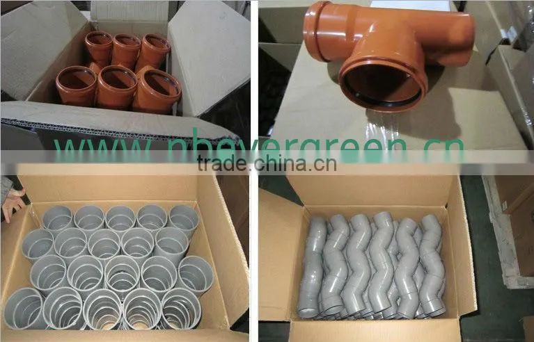 PVC fitting female elbow with brass insert