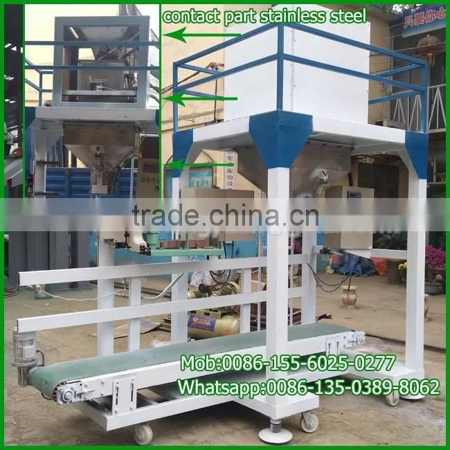 plastic bags filling sewing sugar packaging machine