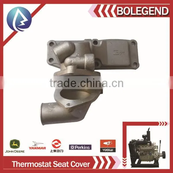 wholesale DIY good quality multi cylinder diesel engine spare parts yunnei 490 Thermostat seat cover