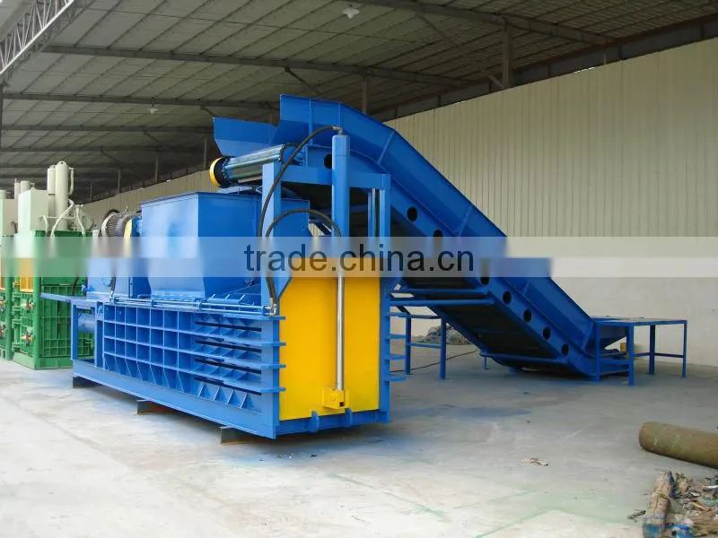 cardboard compress machine, pet bottle baler machine compress baler