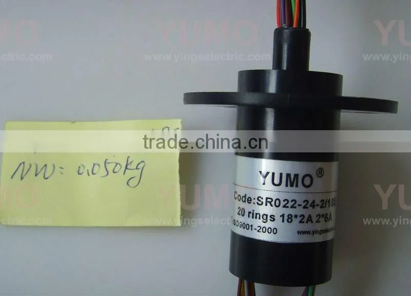 SR022-24-218S YUMO cheap and high quality capsule slip ring SR022