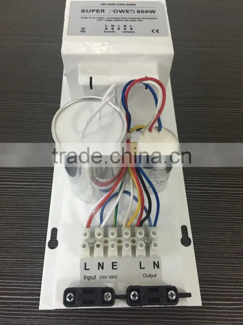 Hydroponics 600w Open magnetic ballast