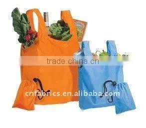 shopping foldable nylon/polyester bag