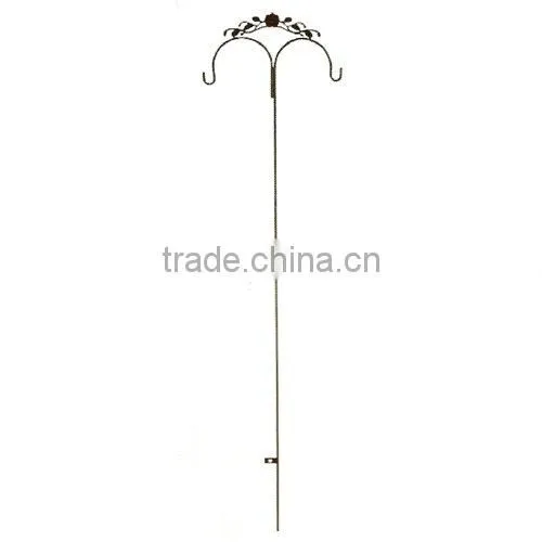 POWDER COATED IRON SHEPHERD HOOK
