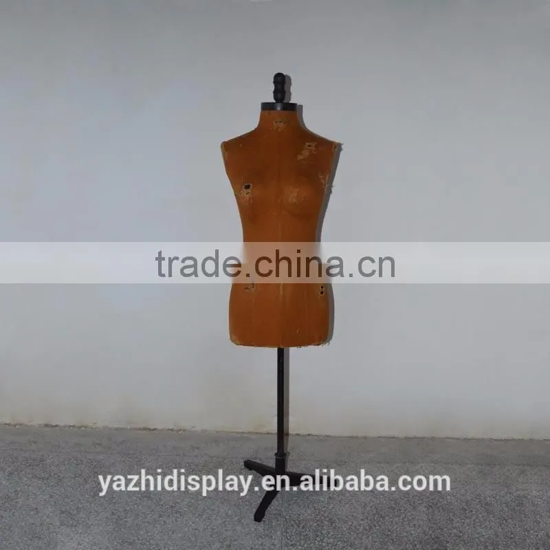 Jewelry Display Fabric Mannequin Head With Shoulder on sale