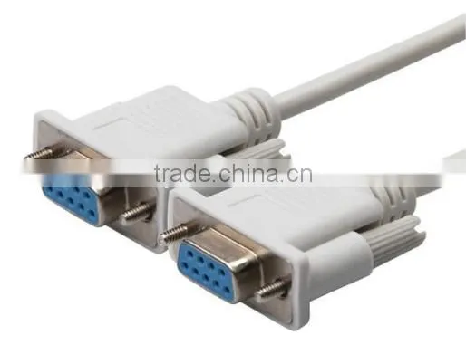 Factory Supply 1.5M DB Cable 9 Hole Data of 9 Hole DB9 Serial Port Direct Female To Female Lines To RS232 Serial Port Cable