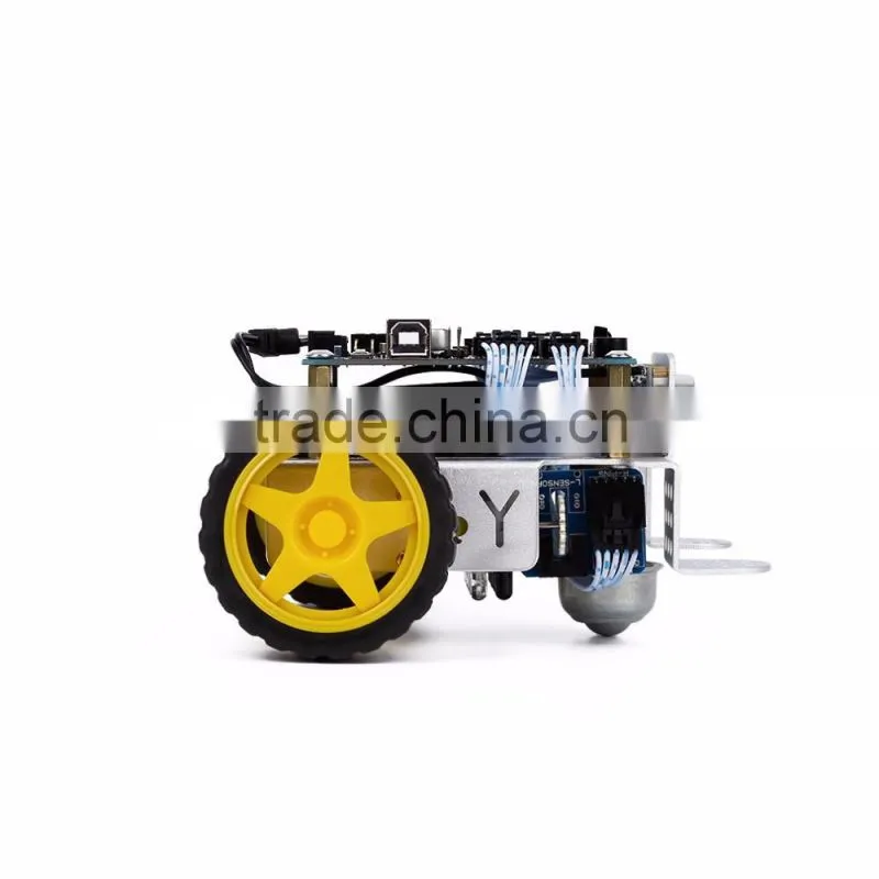 New Arrival Creative DIY Smart Toy Robot Car, Intelligent Programmable Early Educational 2 Wheel Robot Kit Toy Car For Children