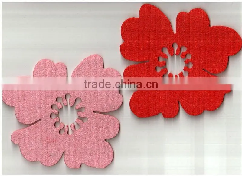 round decoration felt