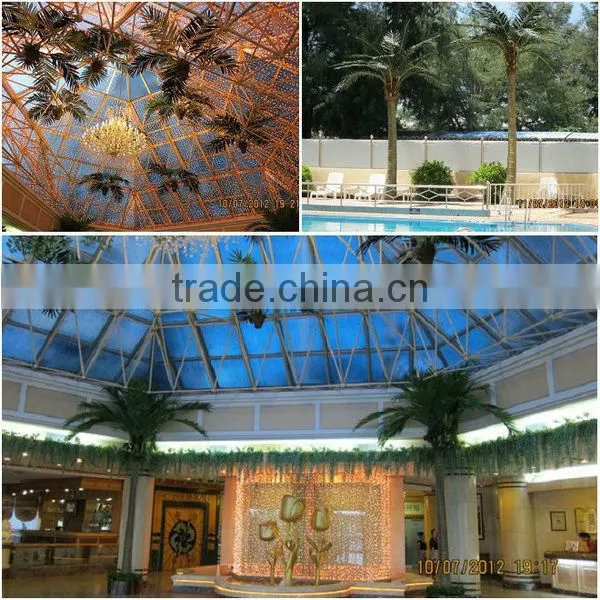 SJLJ013591 artificial tree and plant fake plastic bamboo stick for garden wall decoration