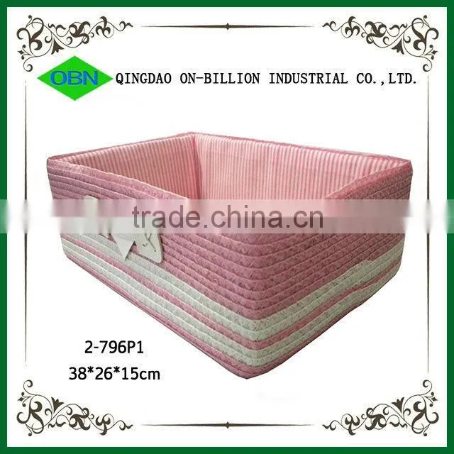 Household Essentials Plastic Basket With Handle