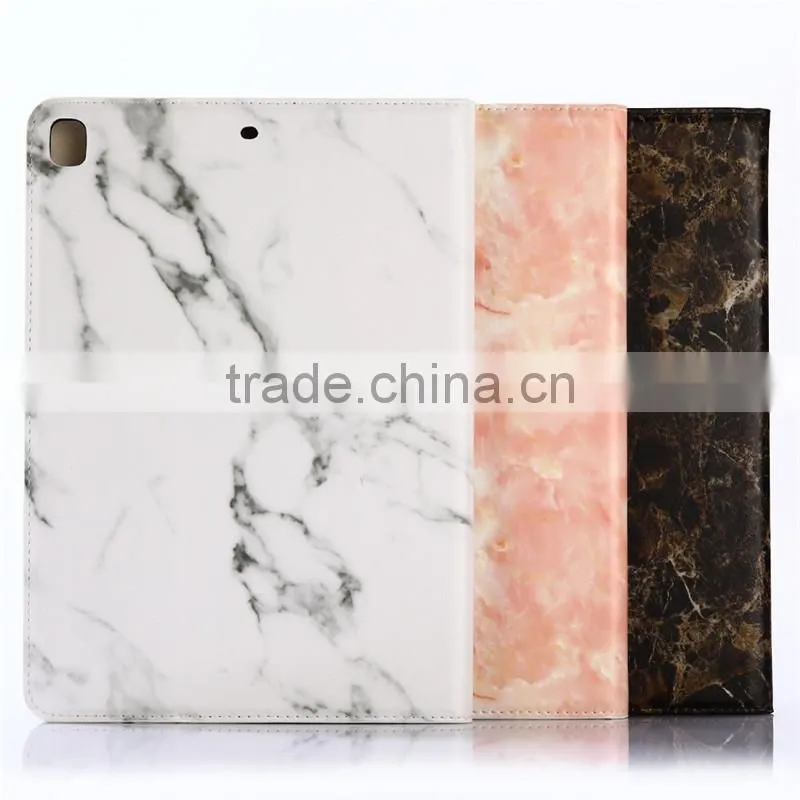 Noble design high quality marble PU card bumper/pocket cell phone case for Ipad 5,6,7,8